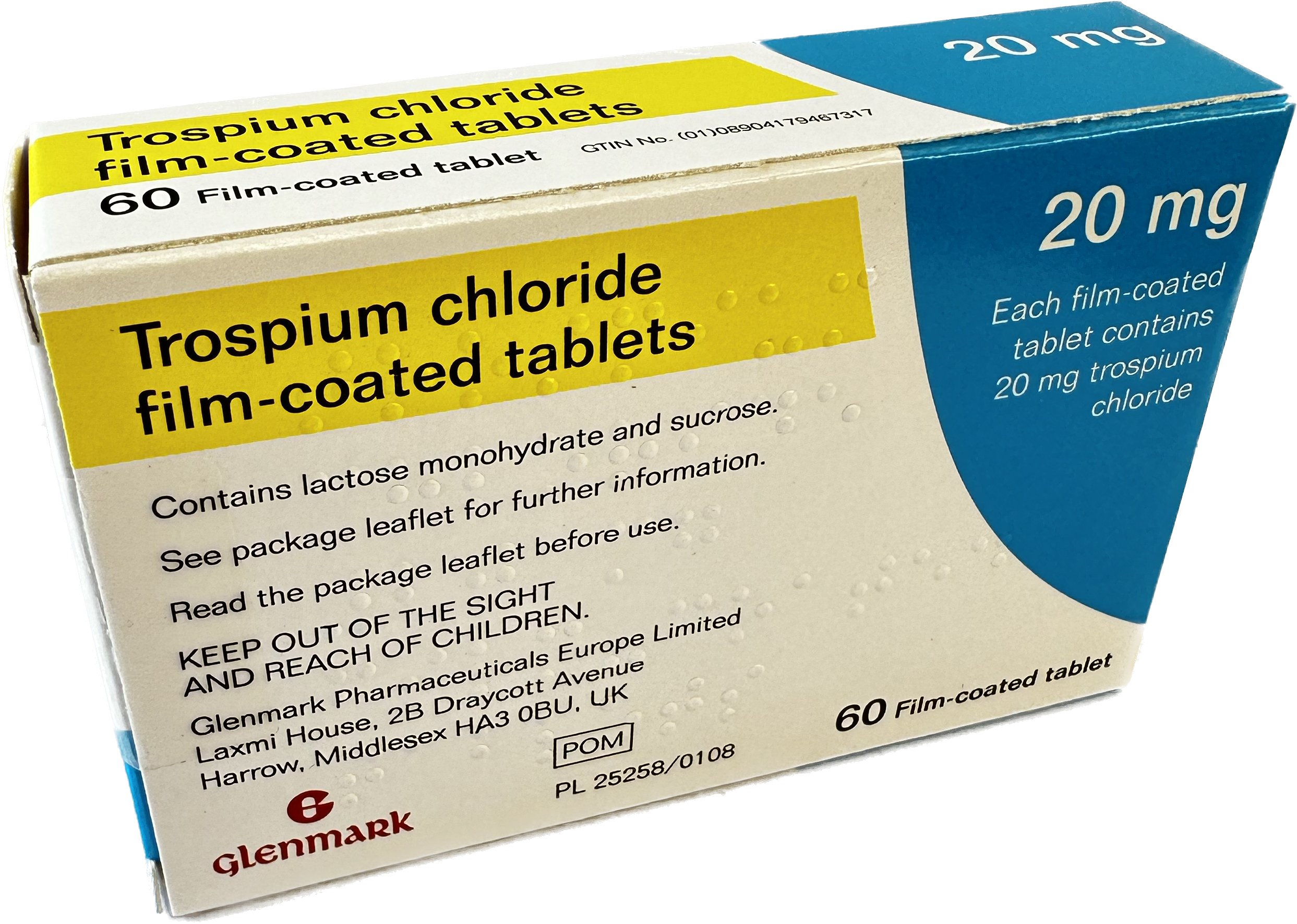 Trospium chloride tablets