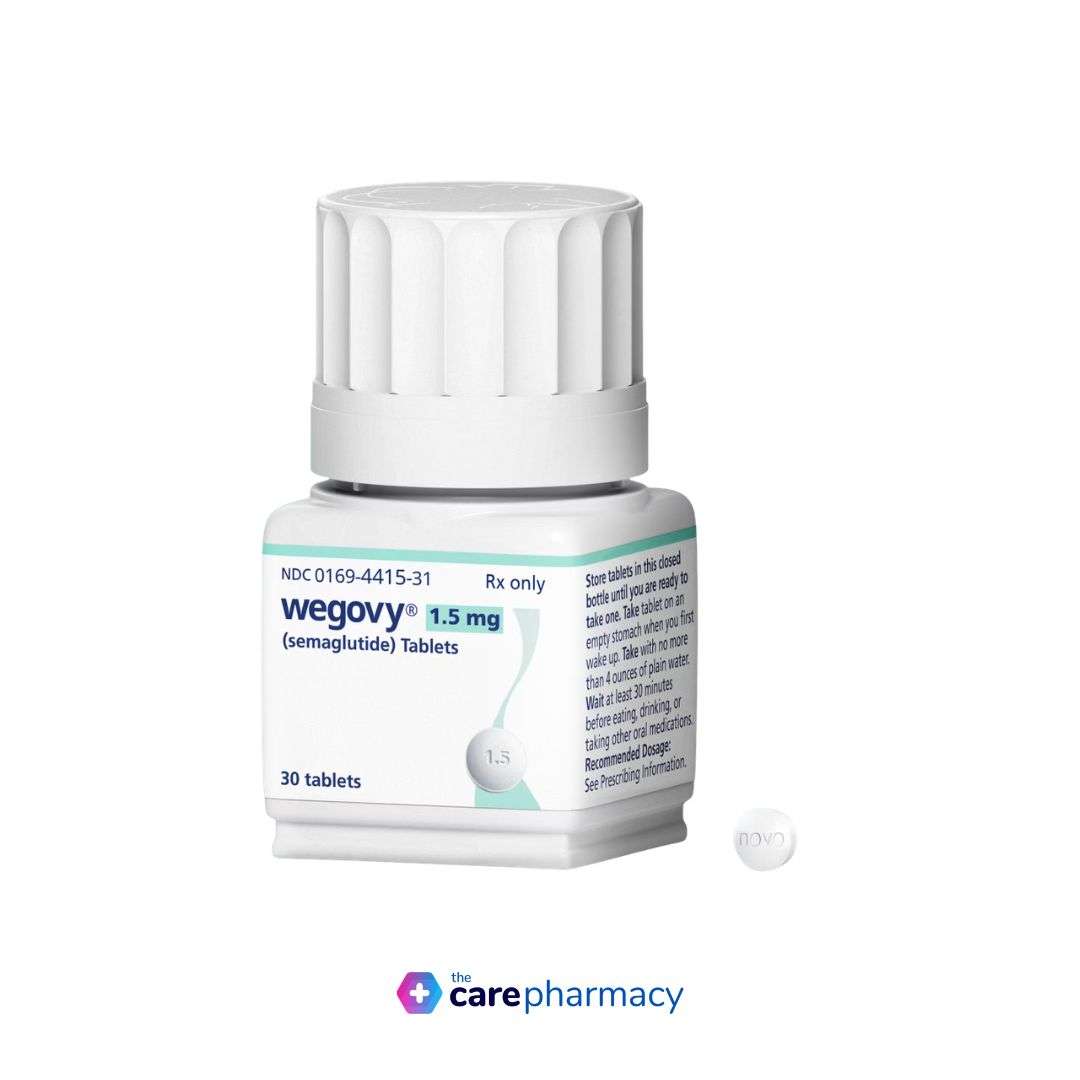 Wegovy pill, the care pharmacy 1.5 mg semaglutide tablets