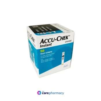 Accu-Chek Instant Blood Glucose Test Strips, 50 Strips
