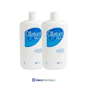 Oilatum Plus Antiseptic Bath Emollient 500ml, Pack of 2