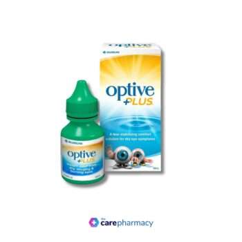 Optive Plus Dry Eye Drops 10ml, Twin Pack