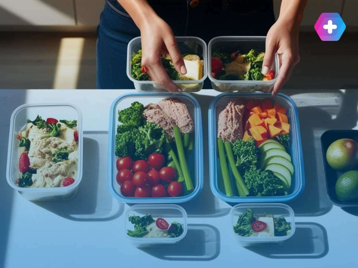 Healthy eating meal prep for weight loss