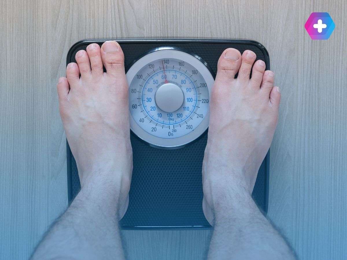 Standing on scales