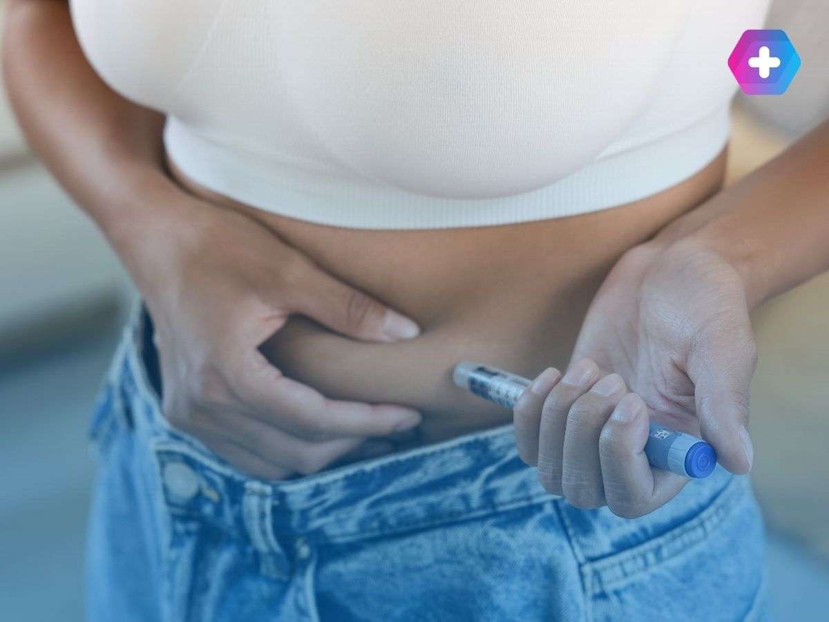Weight loss injection stomach