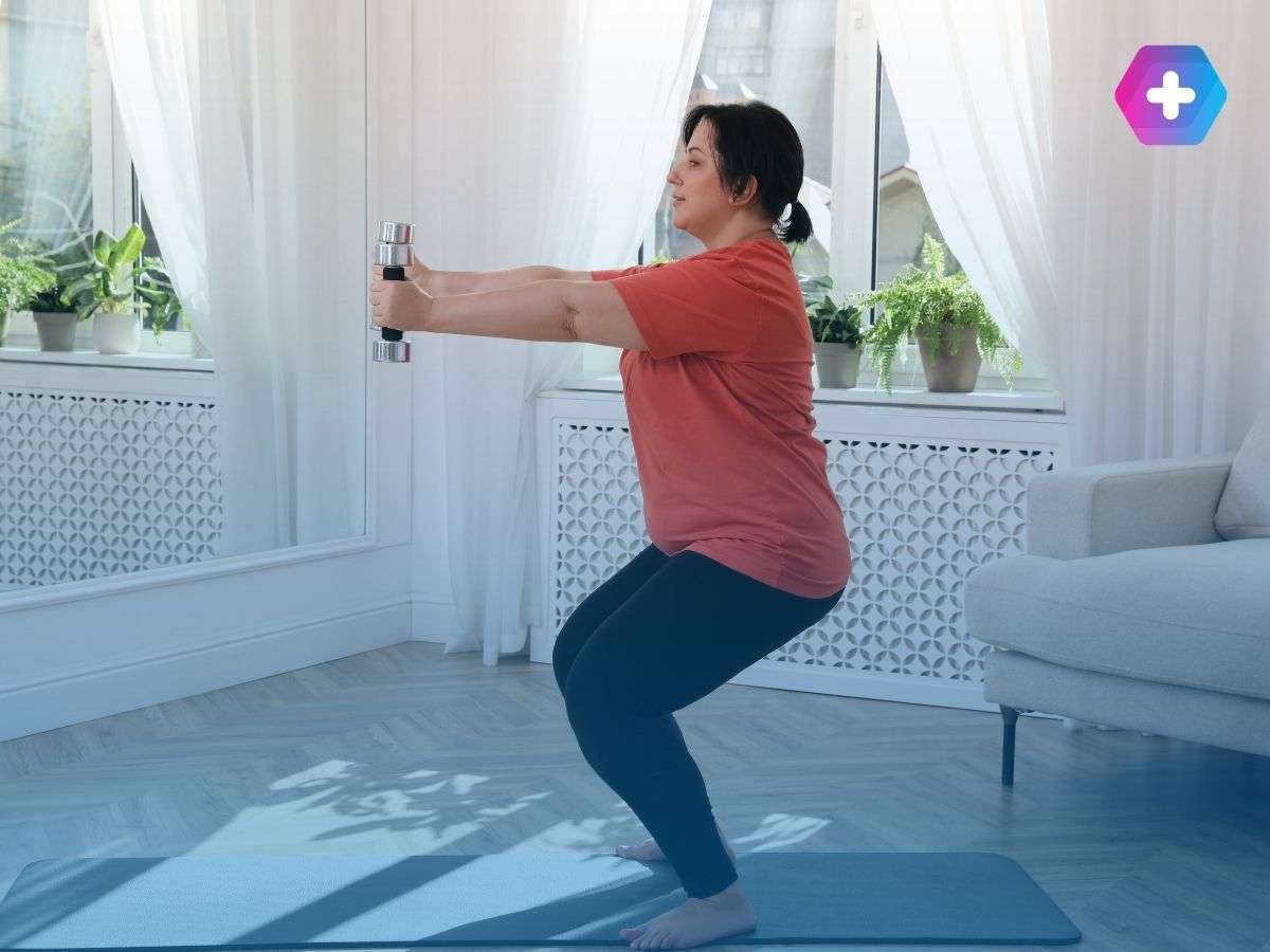 Exercise to support wellbeing and weight loss during menopause