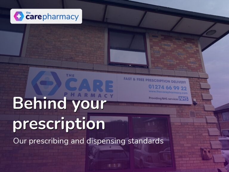Behind Your Prescription: The Care Pharmacy’s Prescribing and Dispensing Standards
