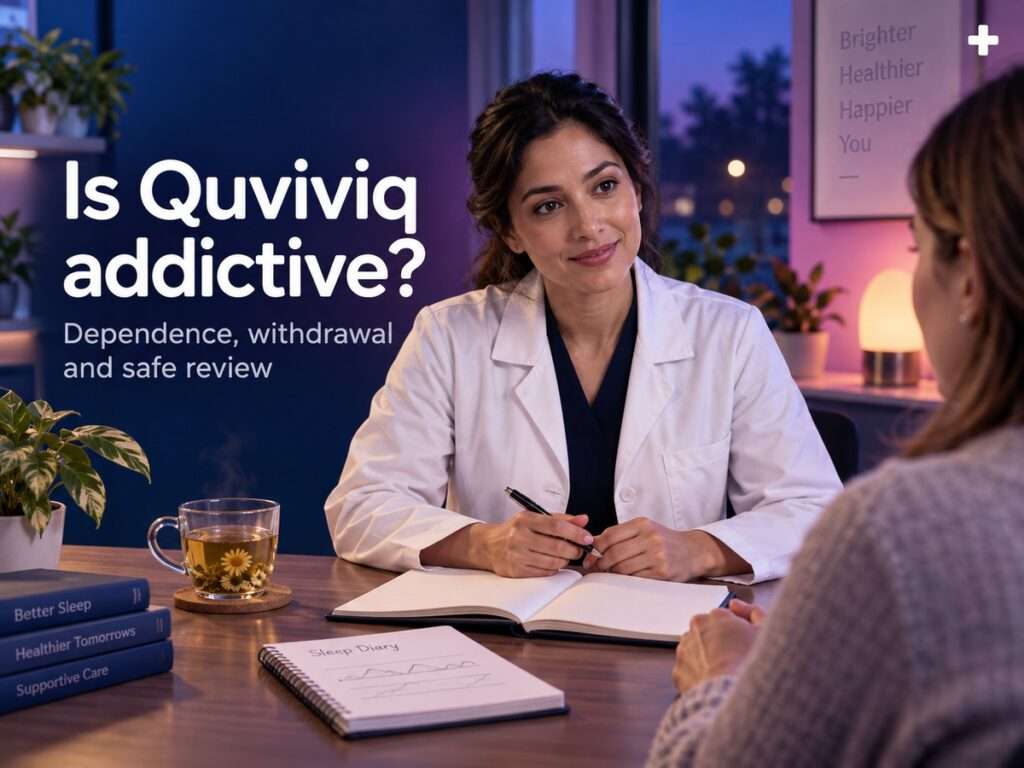 Is Quviviq Addictive? Dependence and Withdrawal Guide