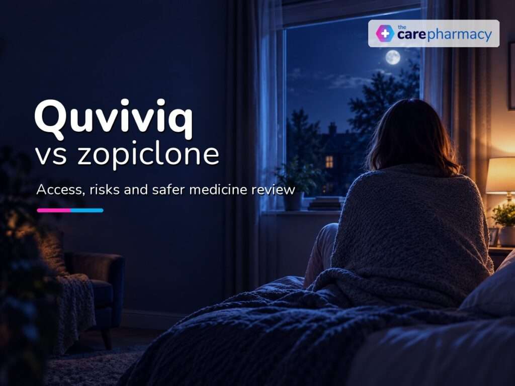 Quviviq vs Zopiclone: UK Comparison Guide