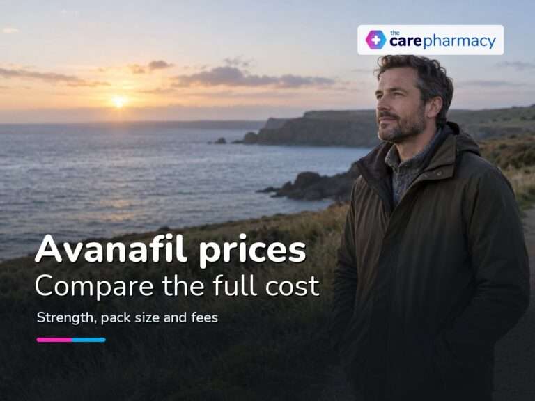 Avanafil Price Comparison UK: Spedra Strengths and Packs