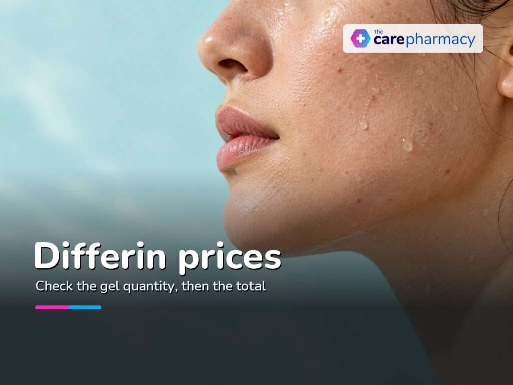 Differin Price Comparison UK: Gel Pack Sizes and Total Costs