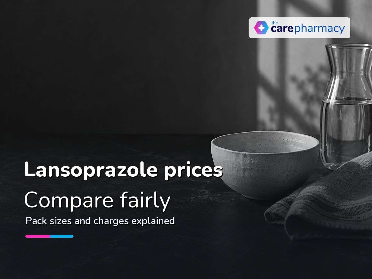 Simple meal setting for a guide to lansoprazole prices and reflux treatment costs