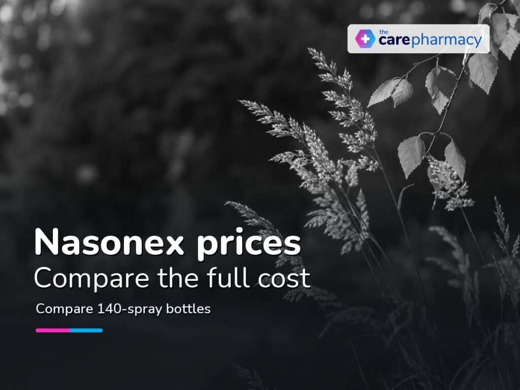 Nasonex Price Comparison UK: 140-Spray Bottle Costs
