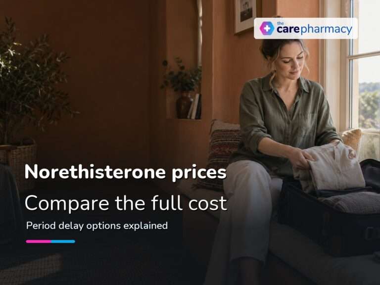 Norethisterone Price Comparison UK: Period Delay Options