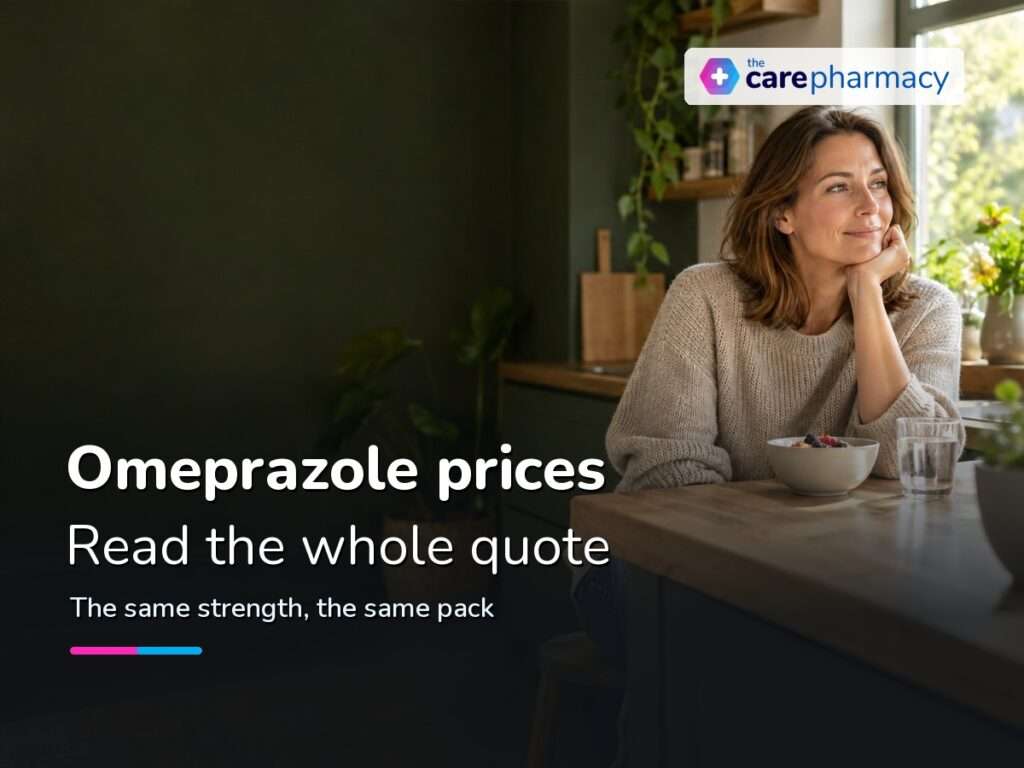 Omeprazole Price Comparison UK: Strengths, Packs and Fees